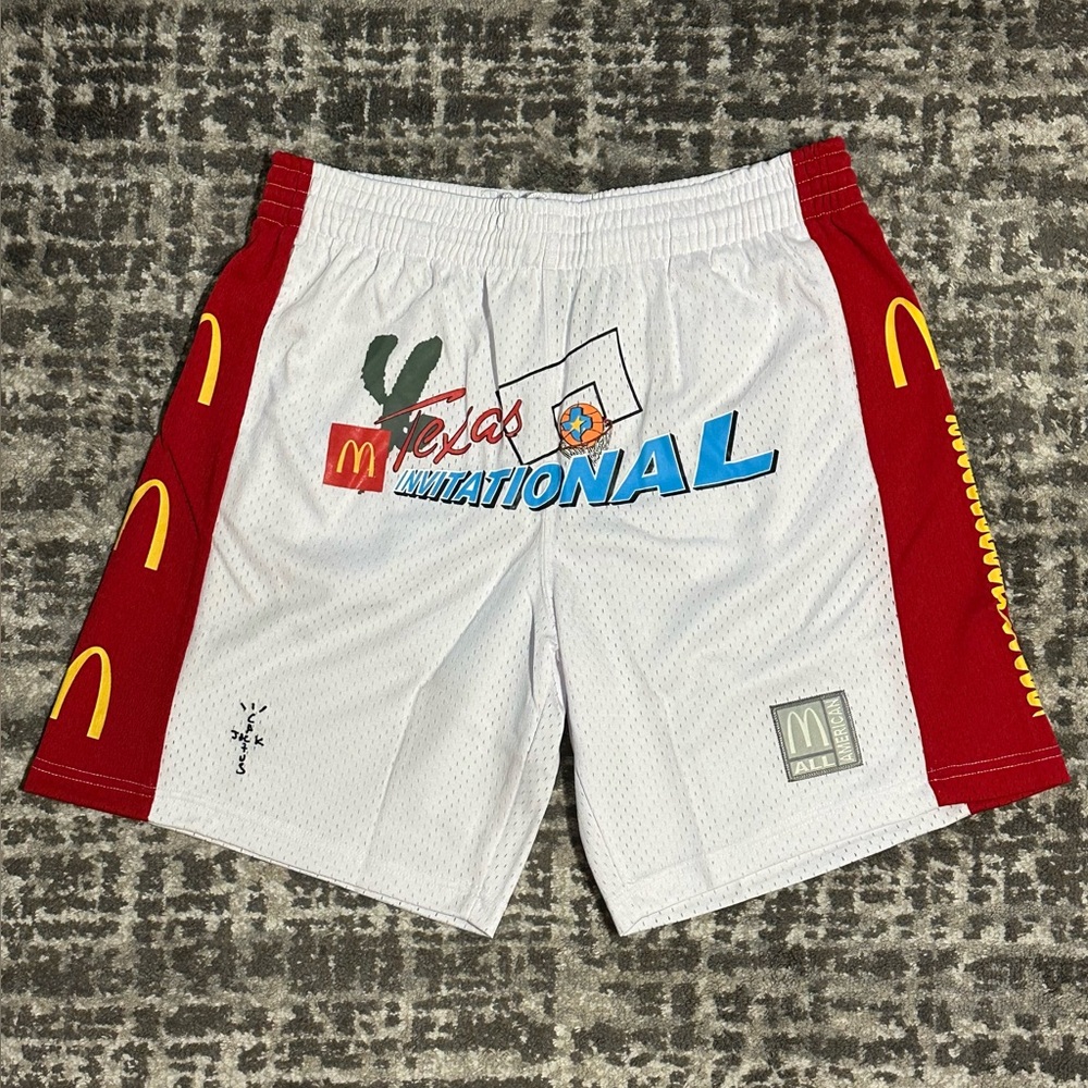 NEW - Cactus Jack by Travis Scott x McDonalds, All American Shorts, Size - L